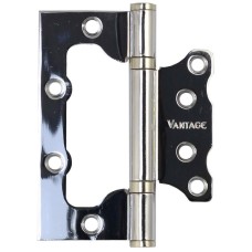 Петля Vantage 2BB 100x75x2,5 mm CP полированный хром (без врезки)